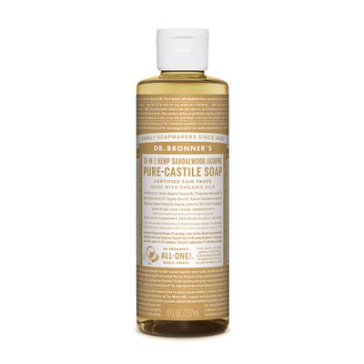 Dr. Bronner's Pure-Castile Soap Liq Sandalwood Jasmine 237